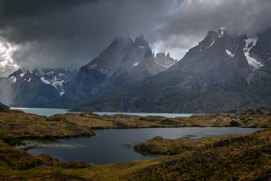  Torres del Paine Chile Nikon Nikkor 24-70mm f/4 0 Patagonia górzyste formy terenu Góra średniogórze Natura niebo Naturalny krajobraz pasmo górskie pustynia Chmura Tarn
