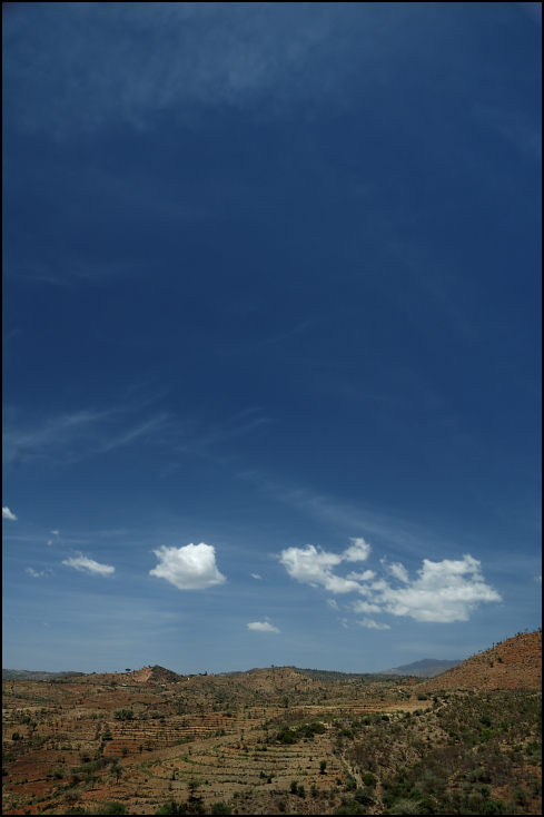  Etiopskie niebo Krajobraz Nikon D70 AF-S Zoom-Nikkor 18-70mm f/3.5-4.5G IF-ED Etiopia 0 Chmura horyzont Natura ekosystem średniogórze atmosfera cumulus dzień pole