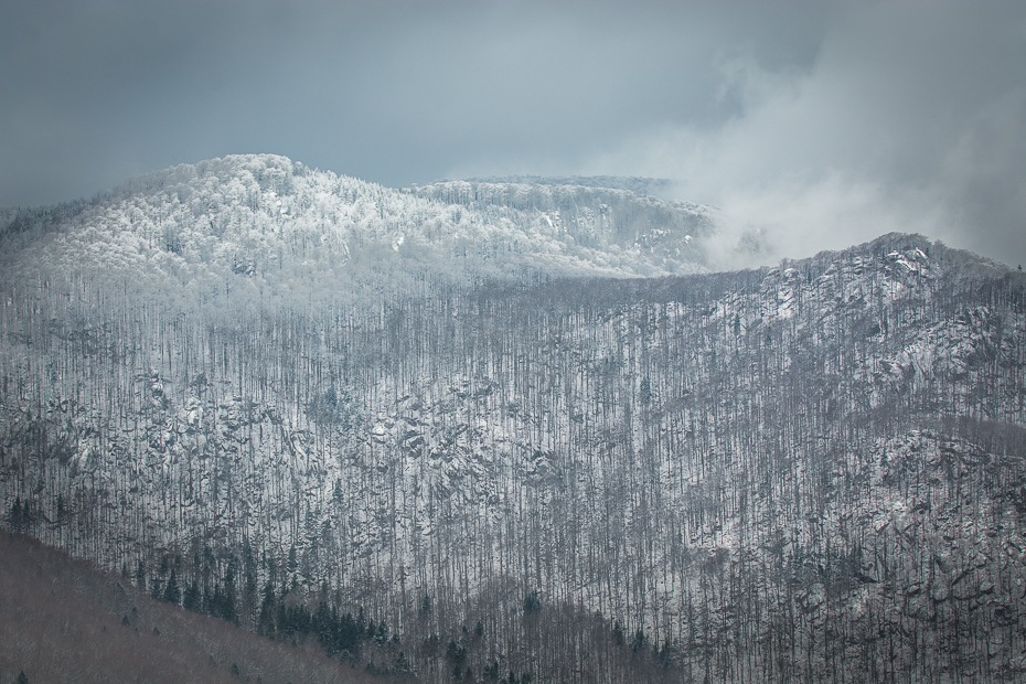  Ořešník (Jizerské hory) Krajobraz Nikon D7100 Nikkor AF-S 70-200 f/4.0G górzyste formy terenu Góra niebo zimowy śnieg pasmo górskie Chmura pustynia średniogórze grzbiet