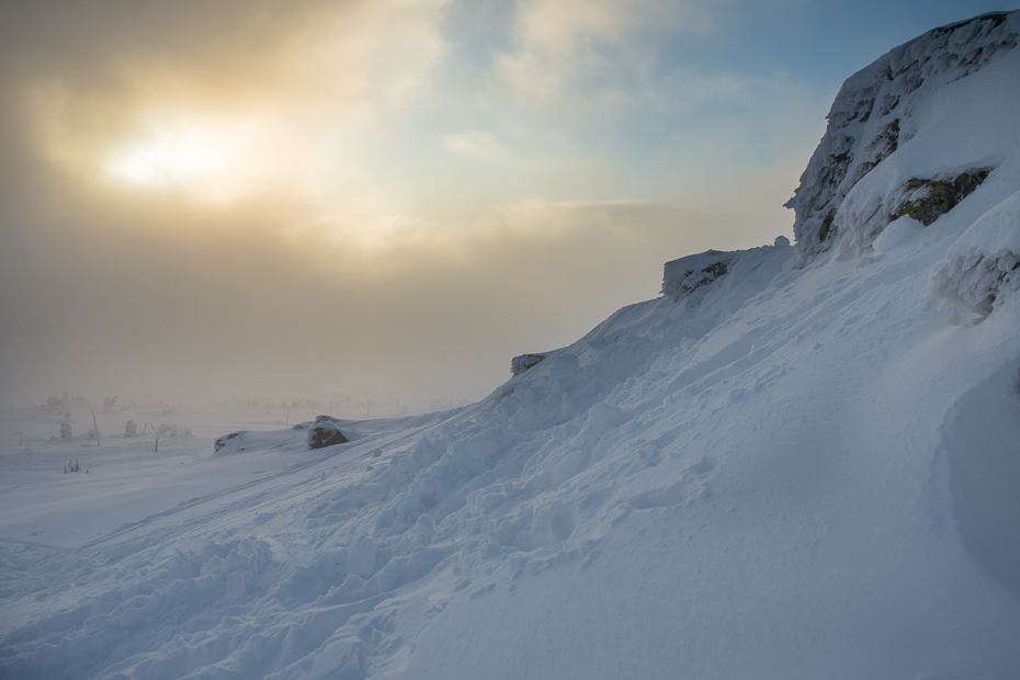  Karkonosze Nikon D7200 AF-S Zoom-Nikkor 17-55mm f/2.8G IF-ED górzyste formy terenu śnieg niebo pasmo górskie zimowy zamrażanie Góra zjawisko geologiczne arktyczny lodowaty kształt terenu