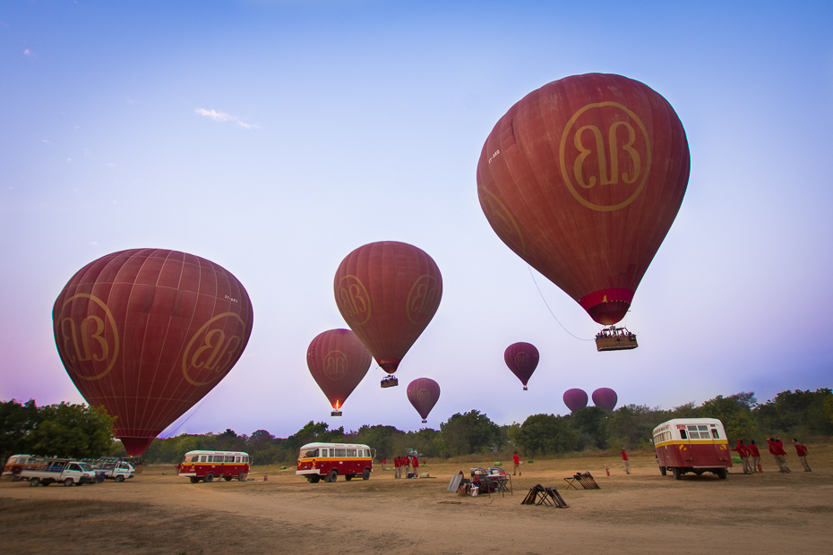  Baloons over Bagan Miejsca Nikon D7200 Sigma 10-20mm f/3.5 HSM 0 Myanmar latanie balonem balon na gorące powietrze niebo dzień atmosfera ziemi balon ranek turystyka krajobraz