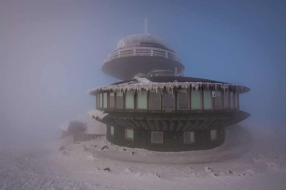  Karkonosze Nikon D7100 Sigma 10-20mm f/4-5.6 HSM śnieg architektura zjawisko niebo zimowy dzień zamrażanie lód