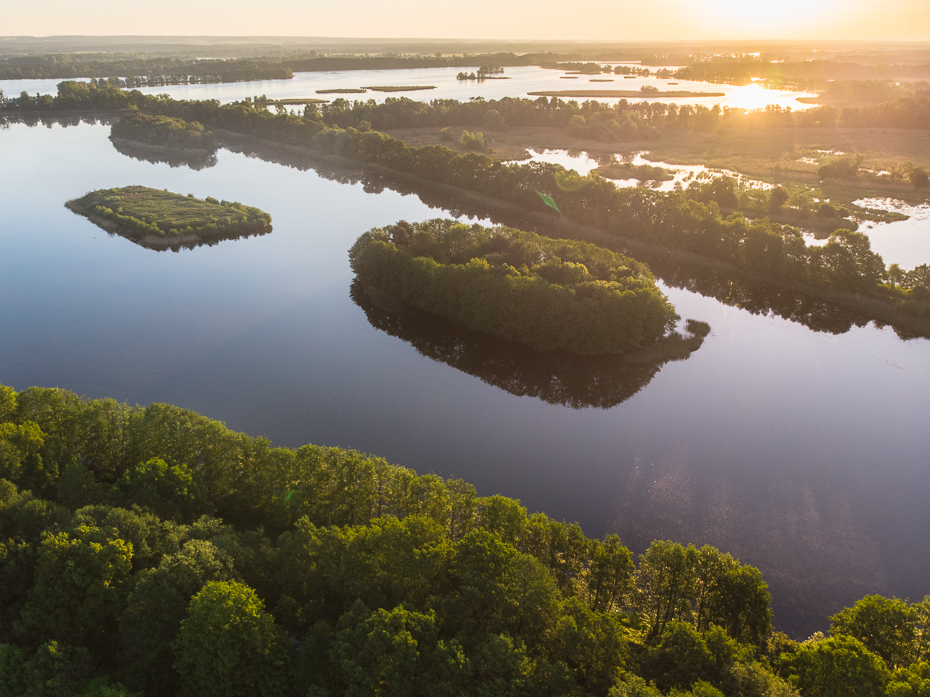  Stawy Milickie Krajobraz Mavic Air woda odbicie zasoby wodne rzeka mokradło niebo Fotografia lotnicza Bank ranek zbiornik