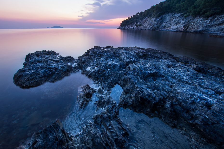  Zachód słońca 0 Grecja Nikon D7200 Sigma 10-20mm f/3.5 HSM morze skała niebo woda Wybrzeże odbicie ranek Klif świt