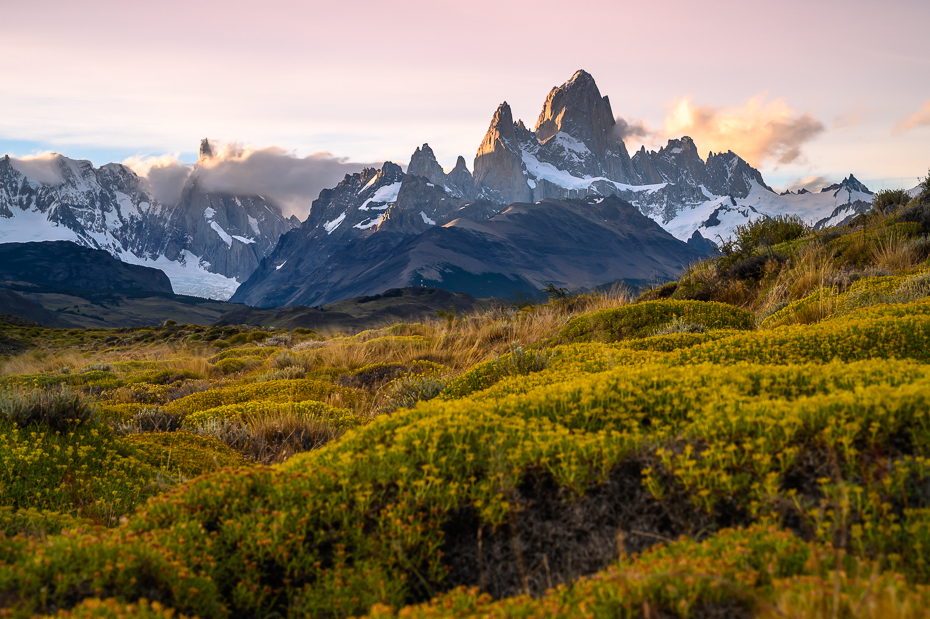  Fitz Roy Argentyna Nikon Nikkor 24-70mm f/4 0 Patagonia górzyste formy terenu Góra Naturalny krajobraz Natura pasmo górskie pustynia niebo Środowisko naturalne średniogórze Alpy