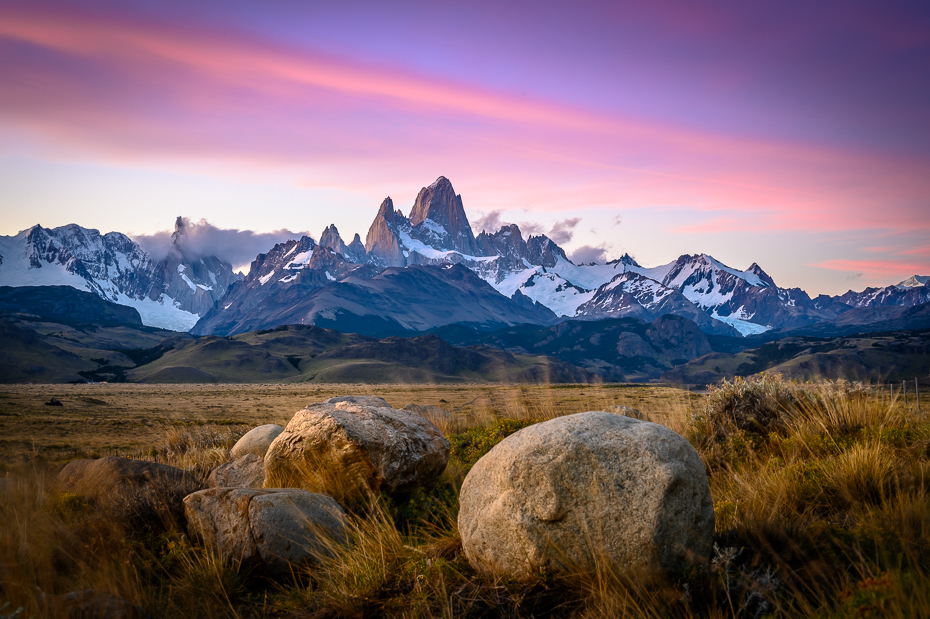 Fitz Roy Argentyna Nikon Nikkor 24-70mm f/4 0 Patagonia górzyste formy terenu Góra Naturalny krajobraz niebo Natura pasmo górskie pustynia Chmura średniogórze Środowisko naturalne