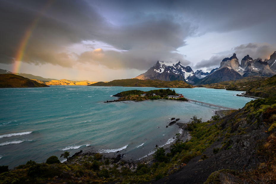  Torres del Paine Chile Nikon Nikkor 24-70mm f/4 0 Patagonia zbiornik wodny niebo Natura Naturalny krajobraz Góra Wybrzeże średniogórze Chmura woda morze