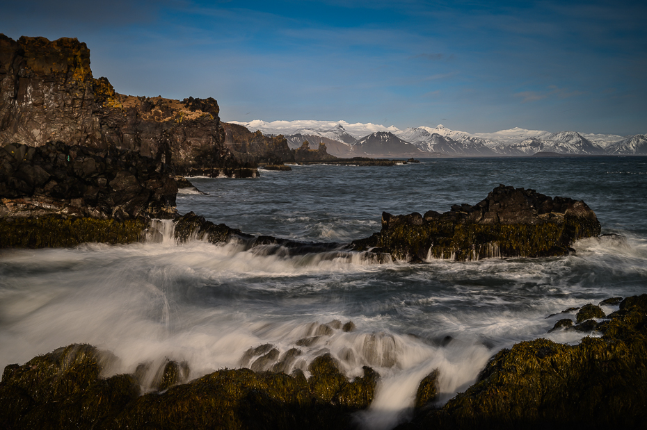  Klify 0 Islandia Nikon Nikkor 24-70mm f/4 zbiornik wodny fala niebo morze Wybrzeże Natura ocean woda cypel