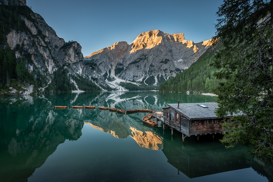  Jezioro Braies 2021 Dolomity Nikon Nikkor 14-30mm f/4