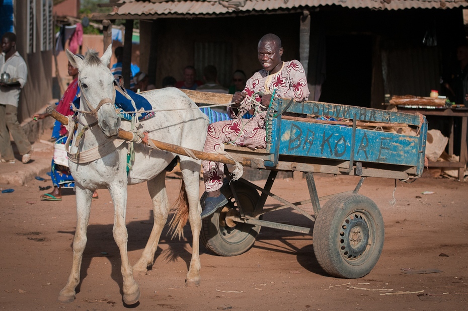  Dwukółka Mali Nikon D300 AF-S Nikkor 70-200mm f/2.8G Budapeszt Bamako 0 wózek rodzaj transportu rydwan pojazd koń jak ssak juczne zwierzę koń i buggy wagon żywy inwentarz wóz