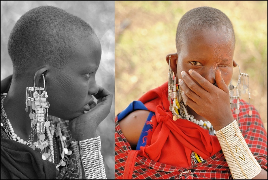 Oblicza Ludzie Nikon D200 Micro-Nikkor 60mm f/2.8D Tanzania 0 ludzie dziecko człowiek tradycja świątynia ucho Fotografia portretowa ludzkie zachowanie