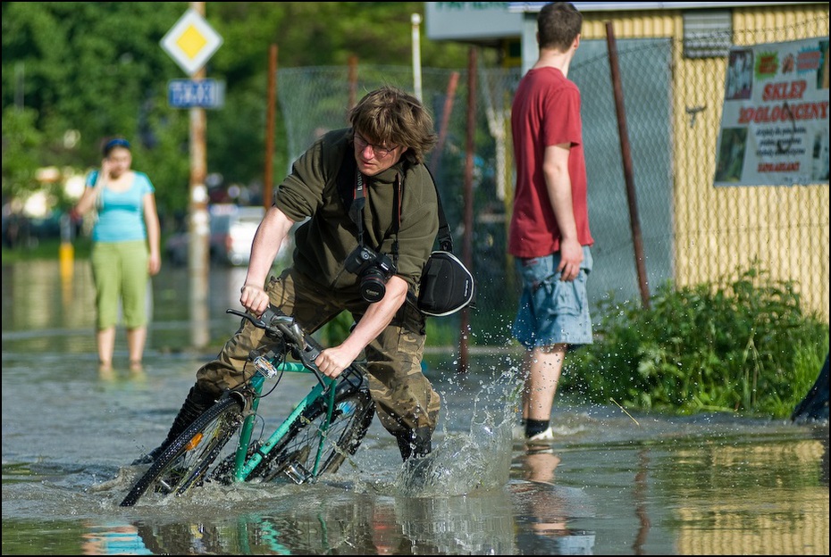  Fotograf bliski awarii Powódź 0 Wrocław Nikon D200 Zoom-Nikkor 80-200mm f/2.8D woda kręgowiec drzewo zabawa roślina trawa rekreacja hobby