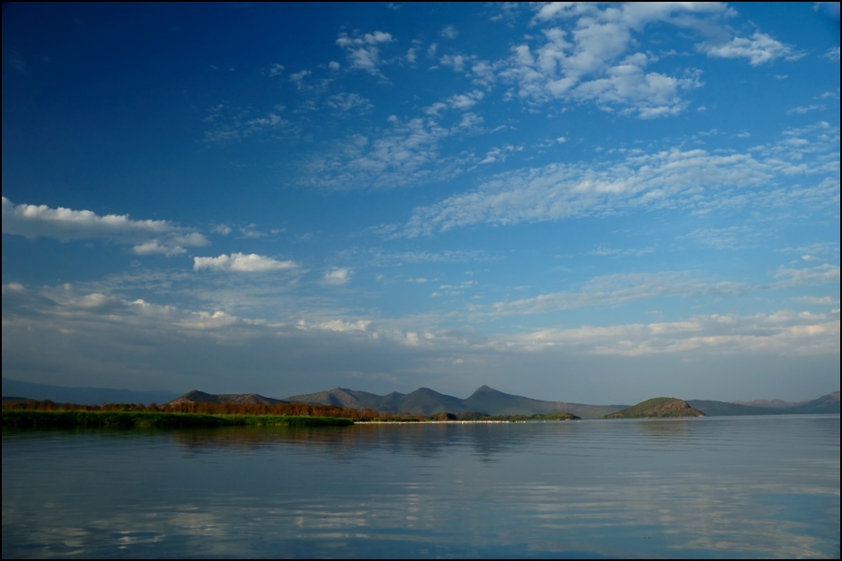 Jezioro Chamo Krajobraz Nikon D70 AF-S Zoom-Nikkor 18-70mm f/3.5-4.5G IF-ED Etiopia 0 niebo horyzont Natura jezioro spokojna woda zbiornik arteria wodna Chmura odbicie