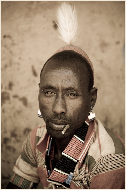  Portret Ludzie Nikon D300 AF-S Micro Nikkor 60mm f/2.8G Etiopia 0 osoba ludzkie zachowanie człowiek czoło portret zarost świątynia wąsy Fotografia portretowa