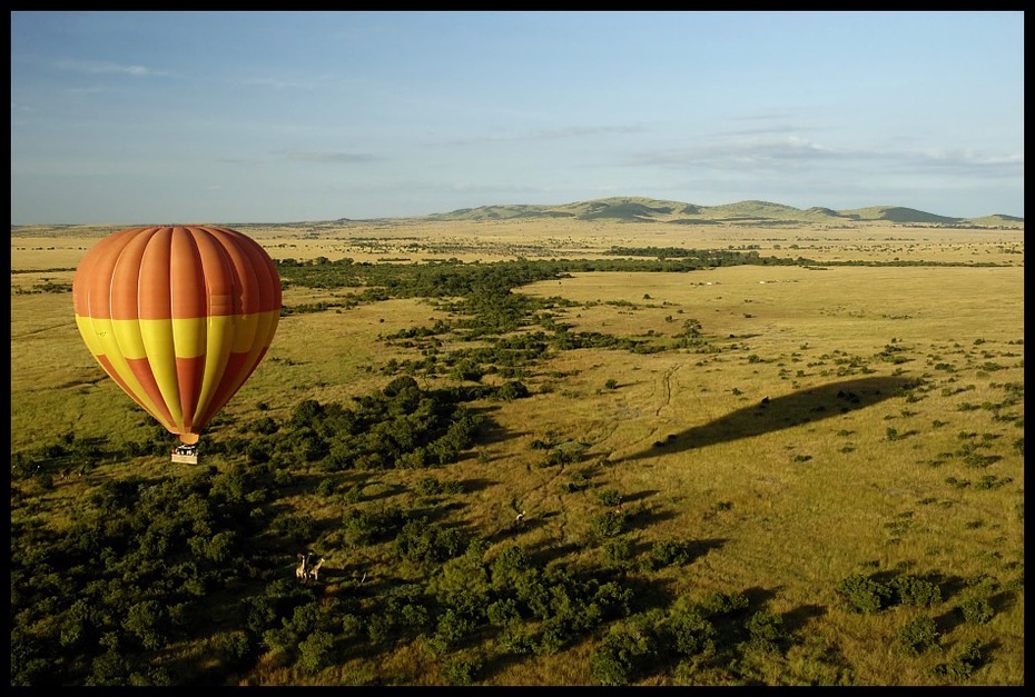  Baloon Safari Balon lot balonem safari Nikon D70 AF-S Zoom-Nikkor 18-70mm f/3.5-4.5G IF-ED Kenia 0 latanie balonem balon na gorące powietrze niebo pole atmosfera ziemi Równina ranek krajobraz dzień atmosfera