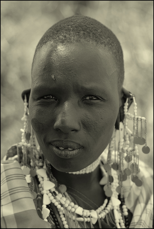 Masajka Ludzie Nikon D200 Micro-Nikkor 60mm f/2.8D Tanzania 0 Twarz osoba czarny i biały głowa oko fotografia dziewczyna czoło człowiek ścieśniać