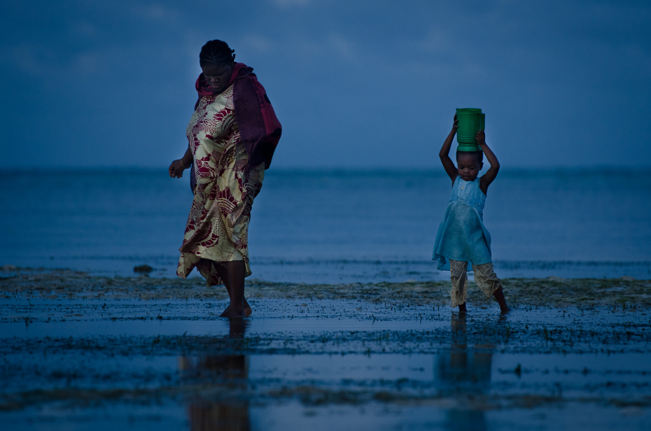  Zbieraczki małży Ludzie Nikon D7000 AF-S Nikkor 70-200mm f/2.8G Zanzibar 0 morze woda zbiornik wodny niebo ocean odbicie Wybrzeże zjawisko plaża zabawa