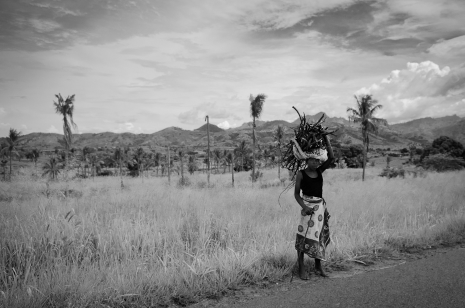  Zbieranie opału Ulice Nikon D7000 AF-S Zoom-Nikkor 17-55mm f/2.8G IF-ED Tanzania 0 niebo Chmura czarny i biały fotografia monochromatyczna drzewo fotografia krajobraz monochromia obszar wiejski Droga