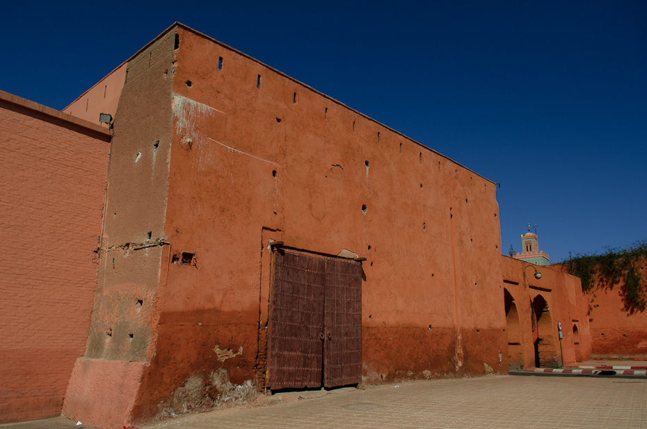 Mury medyny Marrakesz Nikon D7000 AF-S Zoom-Nikkor 17-55mm f/2.8G IF-ED Maroko 0 niebo Ściana historyczna Strona fortyfikacja Historia starożytna architektura historia budynek fasada cegła