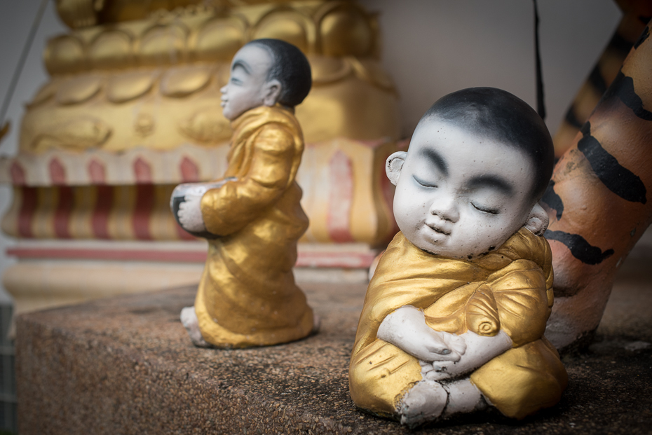  Świątynnie Sacrum nikon d750 Nikon AF-S Nikkor 50mm f/1.4G Tajlandia 0 statua statuetka rzeźba dziecko świątynia Gautama Budda Dziecko materiał sztuka