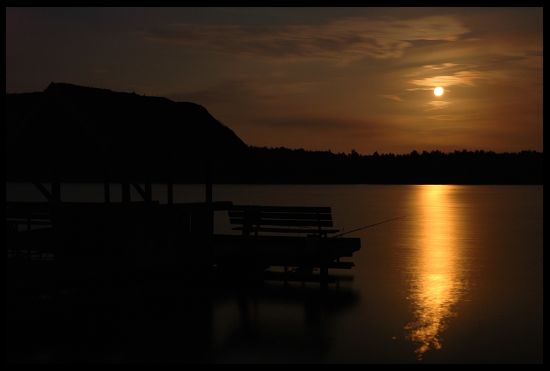  Krajobraz księżycowy jezioro krajobraz Nikon D70 AF-S Zoom-Nikkor 18-70mm f/3.5-4.5G IF-ED odbicie Natura woda niebo zachód słońca wschód słońca świt atmosfera spokojna zmierzch
