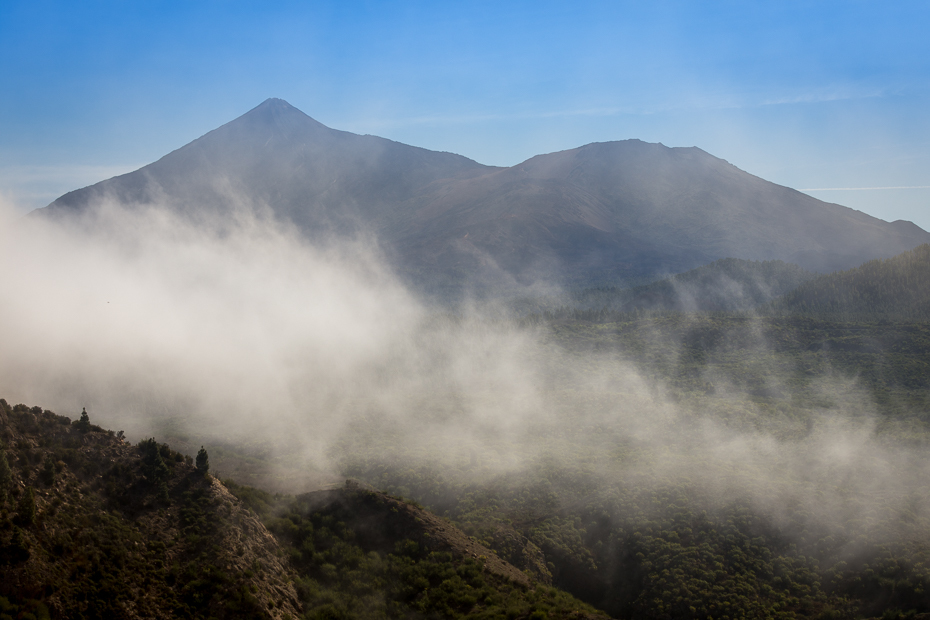  Teide Krajobraz Nikon D7200 AF-S Nikkor 70-200mm f/2.8G Teneryfa 0 niebo górzyste formy terenu średniogórze Chmura Góra grzbiet pustynia zamglenie wzgórze zamontuj scenerię