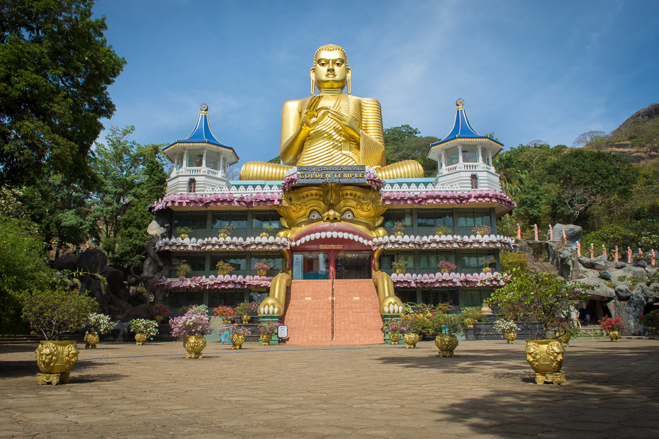  Złota świątynia Dambulli Krajobraz Nikon D7200 AF-S Zoom-Nikkor 17-55mm f/2.8G IF-ED Sri Lanka 0 Natura punkt orientacyjny chińska architektura atrakcja turystyczna niebo wolny czas pagoda Świątynia hinduska