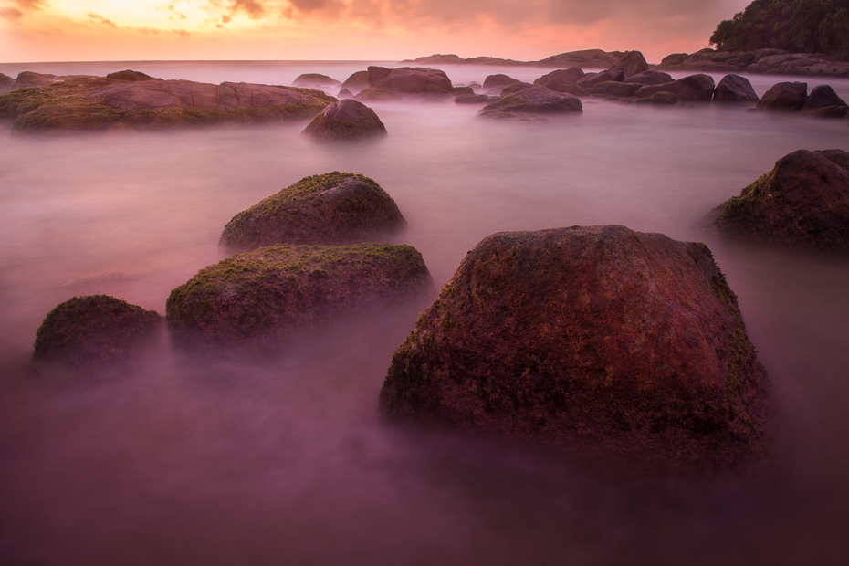  Zachód słońca Krajobraz Nikon D7200 AF-S Zoom-Nikkor 17-55mm f/2.8G IF-ED Sri Lanka 0 Natura woda skała Wybrzeże świt morze odbicie ranek niebo spokojna