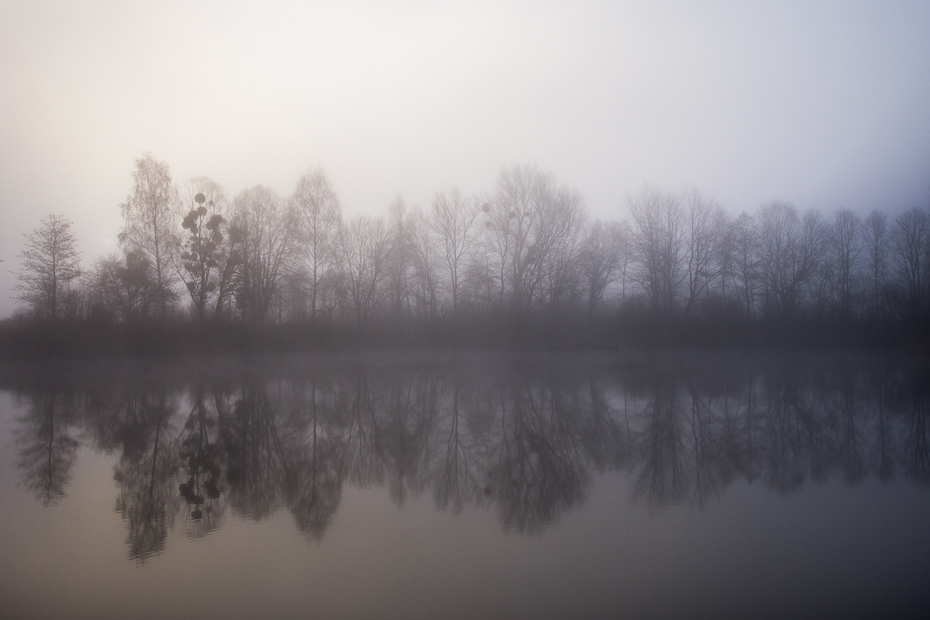 Mgła Krajobraz Nikon D7200 Sigma 10-20mm f/3.5 HSM odbicie woda mgła zamglenie Natura atmosfera niebo drzewo spokojna ranek