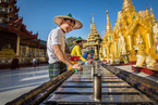 Mycie Shwedagon Pagoda