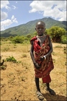 Masajskie dziecko